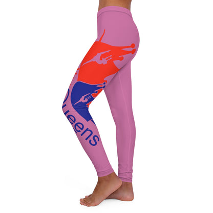 Royalty Queen Spandex Leggings - Women's Casual Fitness Wear