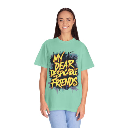 Despicable Friends Graphic Tee, Unisex T-Shirt, Casual Wear, Gift for Friends, Fun Statement Shirt, Graphic Tee for Fans