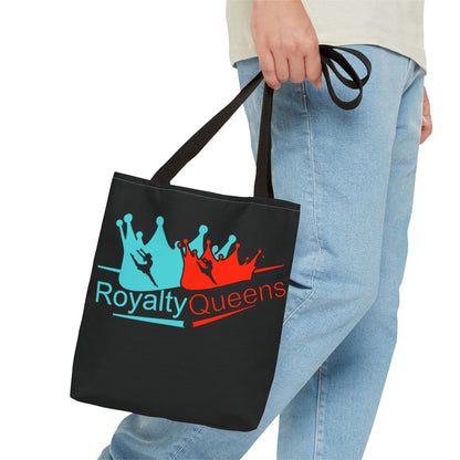 Royalty Queens Tote Bag - Stylish Dance Bag, Gift for Dancers, Reusable Grocery Tote, Unique Dance Accessories, Fashionable Beach Bag