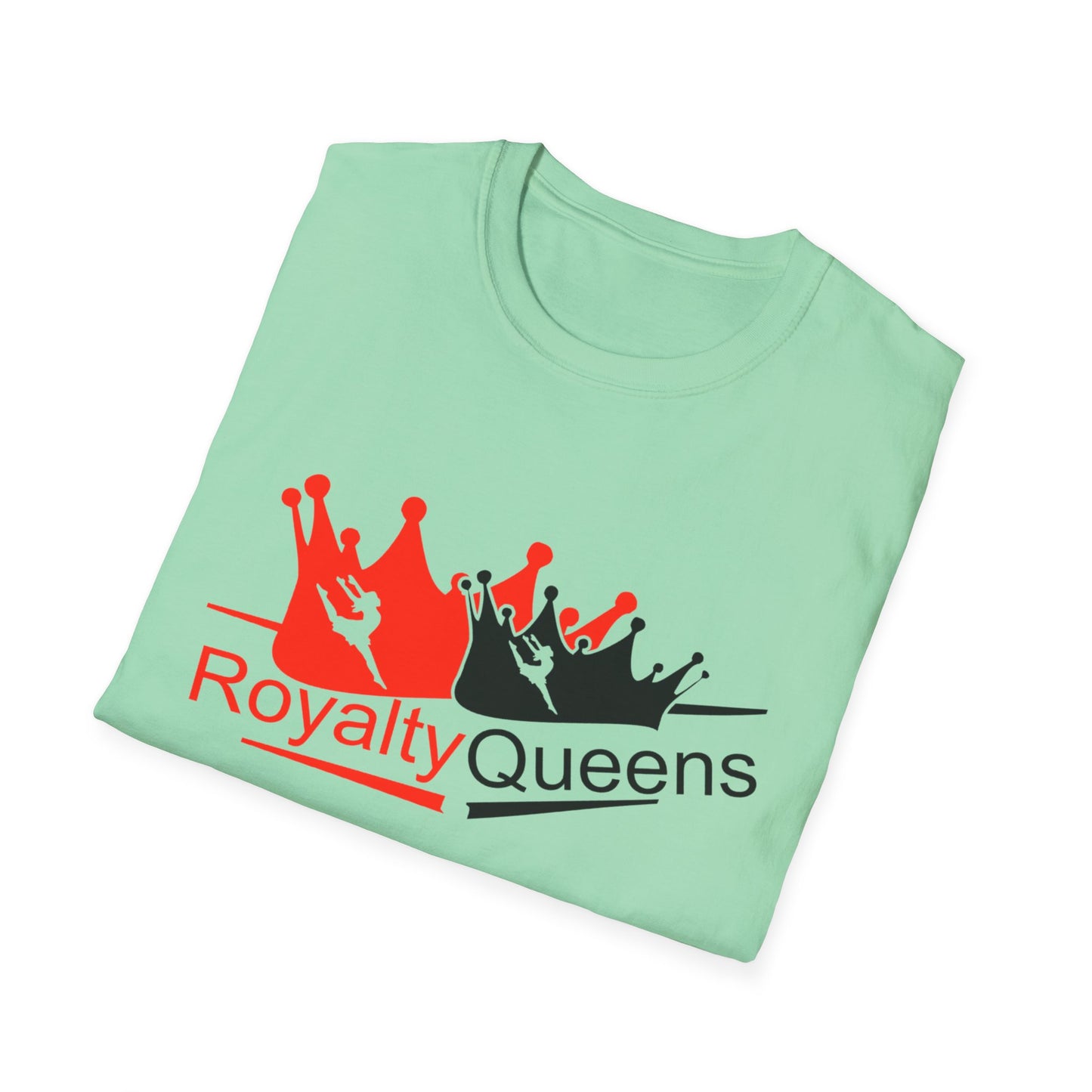 Royalty Queens Unisex Softstyle T-Shirt | Gifts for Her, Birthday Celebration, Empowerment Apparel, Bold Fashion, Casual Wear