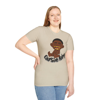 Unisex Softstyle T-Shirt - 'Eastside baby' Fun Graphic Tee