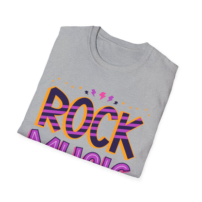 Rock Music Unisex Softstyle T-Shirt | Perfect for Concerts, Music Lovers, Gifts, Casual Wear, Festivals