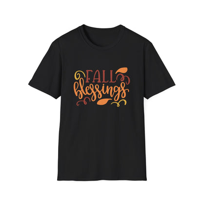 Fall Blessings T-Shirt, Cute Autumn Tee, Thanksgiving Gift, Cozy Casual Wear, Seasonal Graphic Shirt