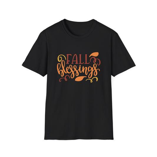 Fall Blessings T-Shirt, Cute Autumn Tee, Thanksgiving Gift, Cozy Casual Wear, Seasonal Graphic Shirt