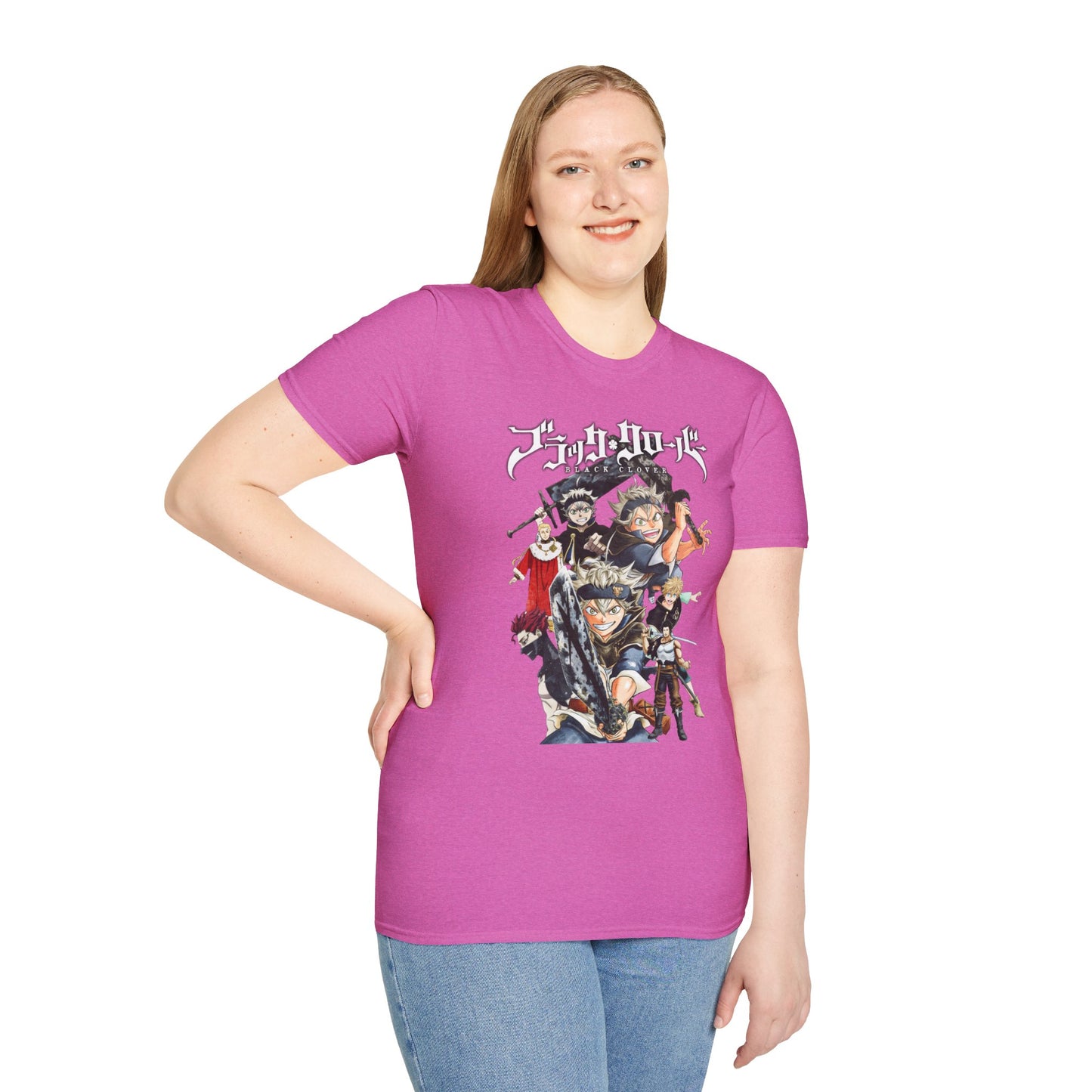 Unisex Softstyle T-Shirt - 'Create Your Own Calm' & Anime Design