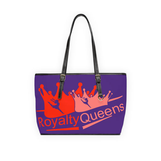 Royalty Queens PU Leather Shoulder Bag | Stylish Tote for Queens, Fashion Accessory, Gift for Her, Trendy Handbag, Everyday Use