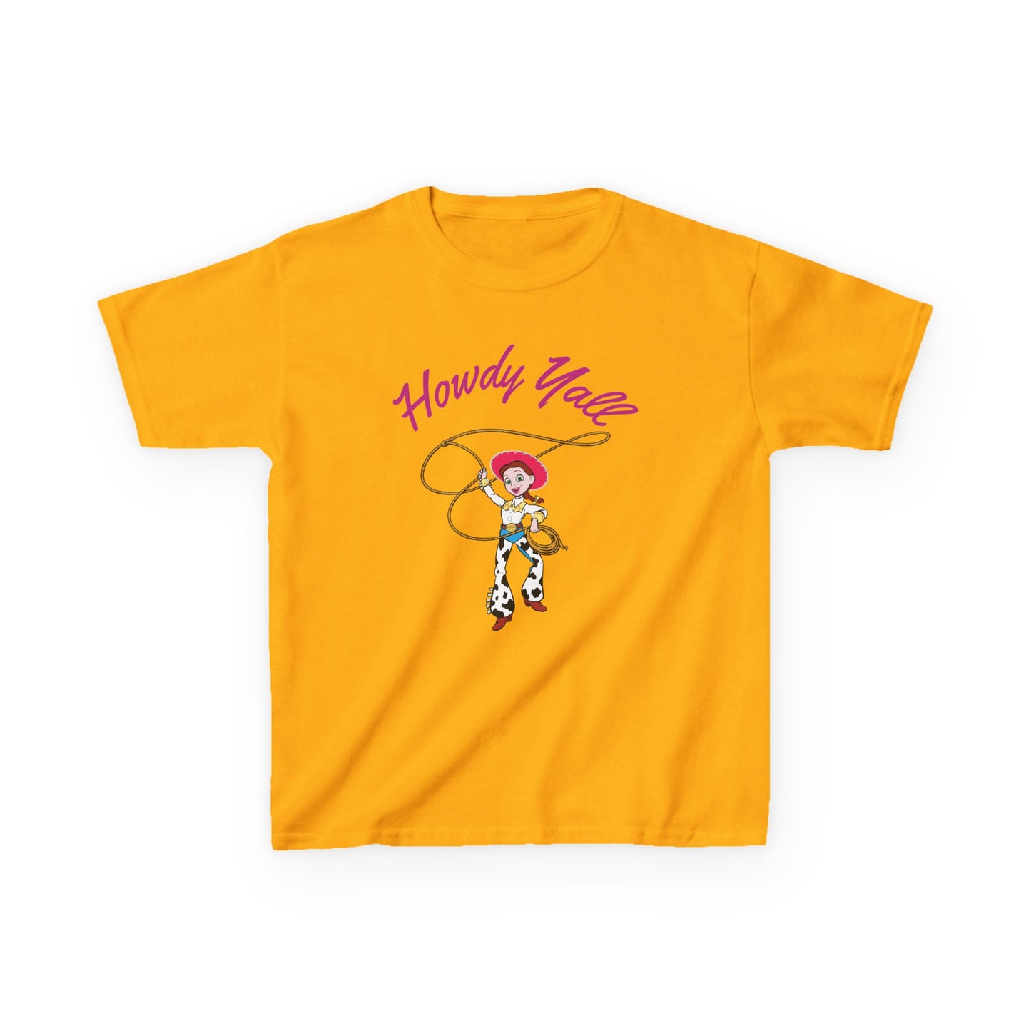 Howdy Y'all Kids Tee - Fun Western Style Cotton T-Shirt for Kids