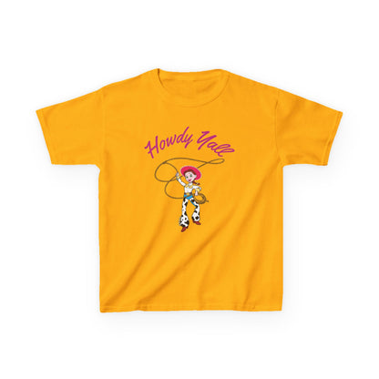 Howdy Y'all Kids Tee - Fun Western Style Cotton T-Shirt for Kids
