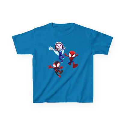 Kids Spider-Man Adventure Tee - Fun and Cozy Cotton T-Shirt for Young Superhero Fans