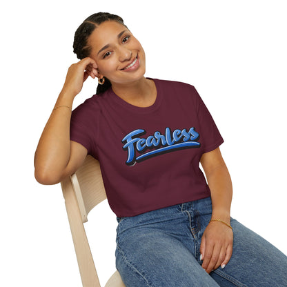 Fearless Unisex Softstyle T-Shirt - Inspiring Graphic Tee for Confident Self-Expression