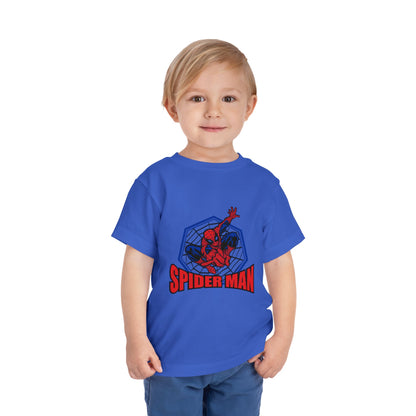Spider-Man Toddler T-Shirt, Cute Kids Tee, Superhero Birthday Gift, Child's Playwear, Cartoon Apparel