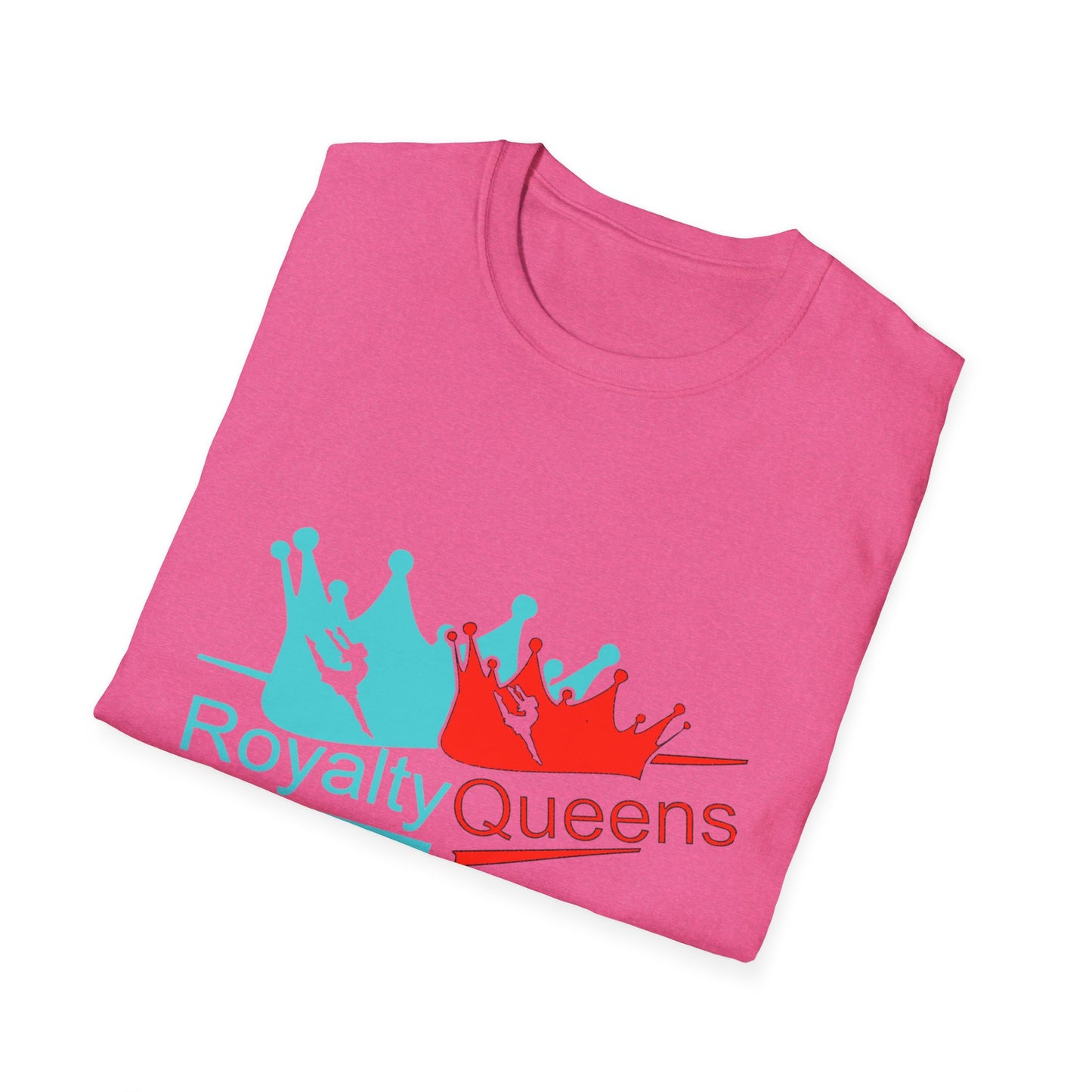 Royalty Queens Unisex Softstyle T-Shirt - Empowering Graphic Tee for Celebrations and Everyday Wear
