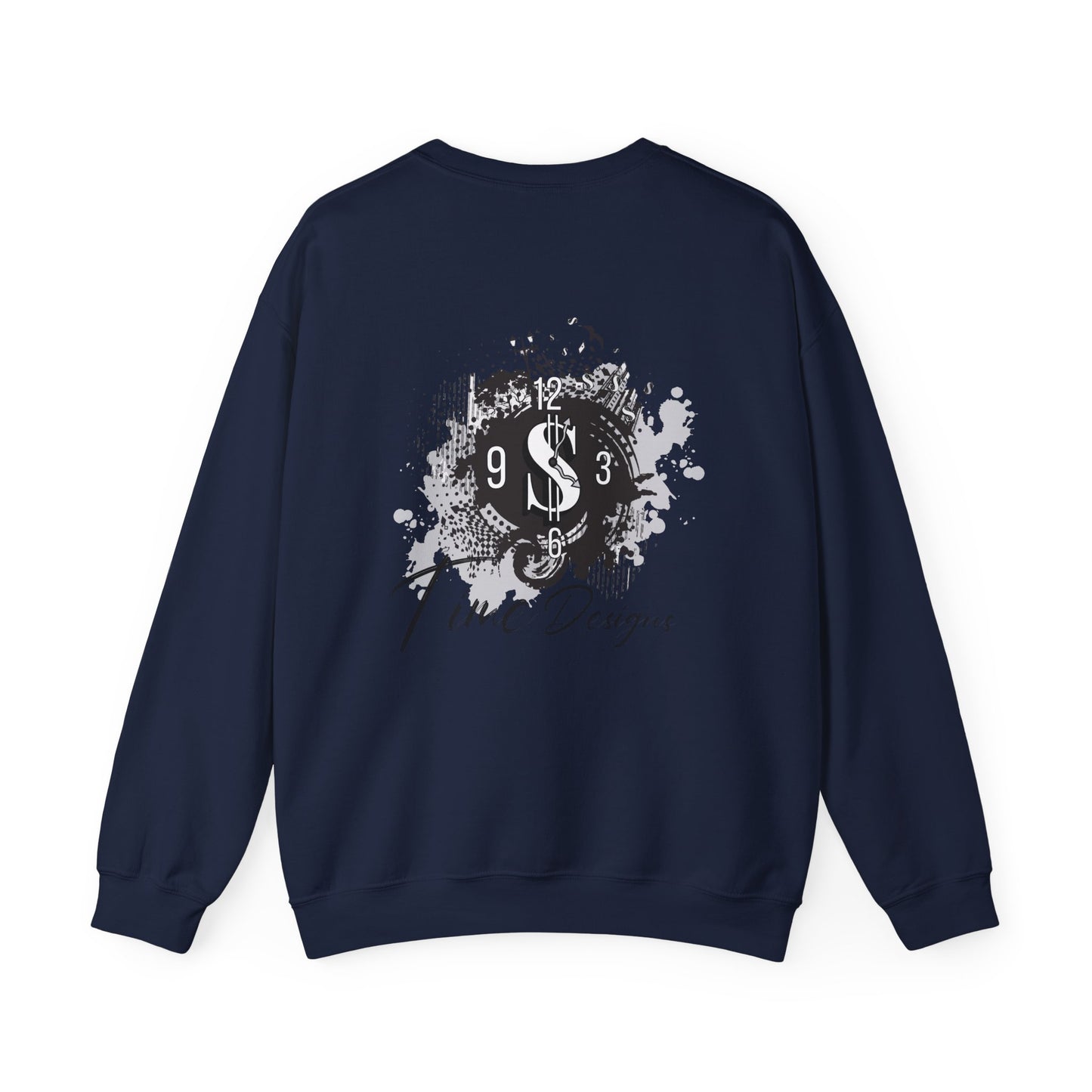 Crewneck Sweatshirt – 93 Time Designs Logo Pullover