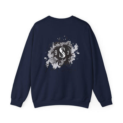 Crewneck Sweatshirt – 93 Time Designs Logo Pullover