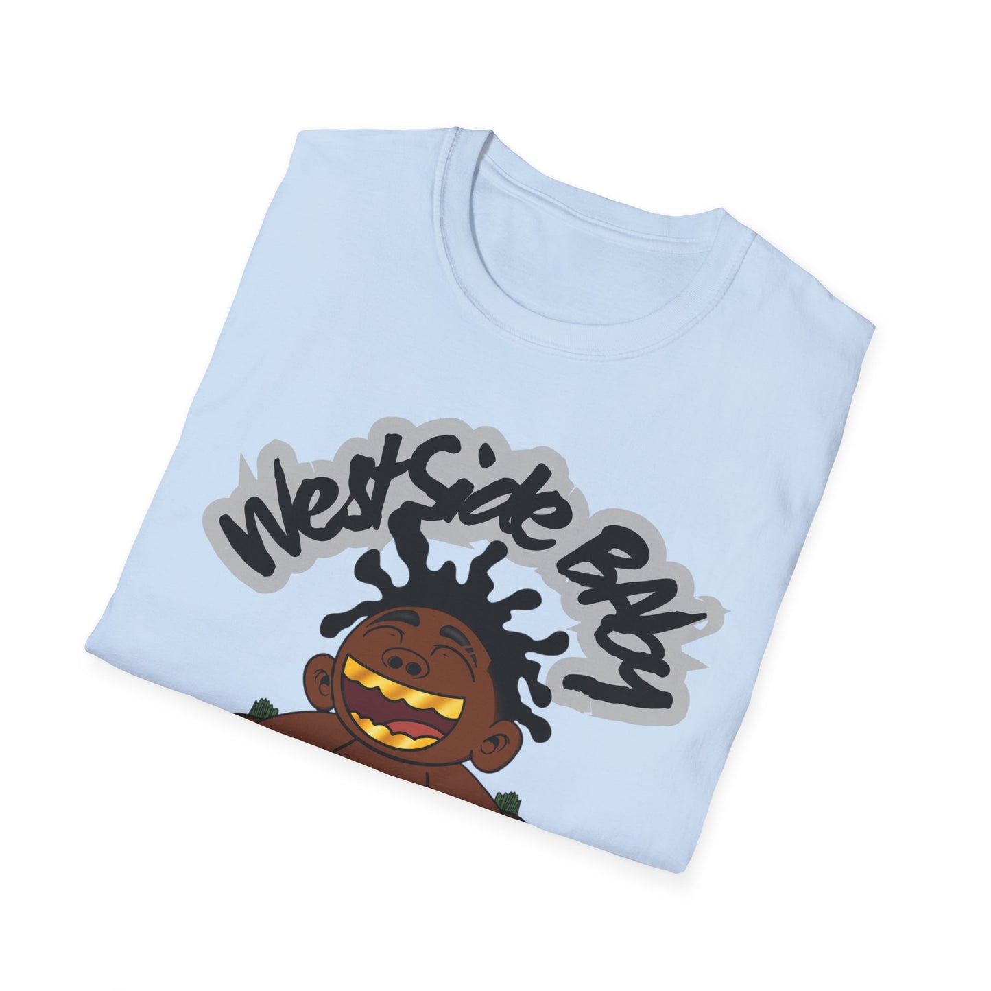 Westside Baby Graphic T-Shirt - Unisex Softstyle Tee for Fun and Unique Style