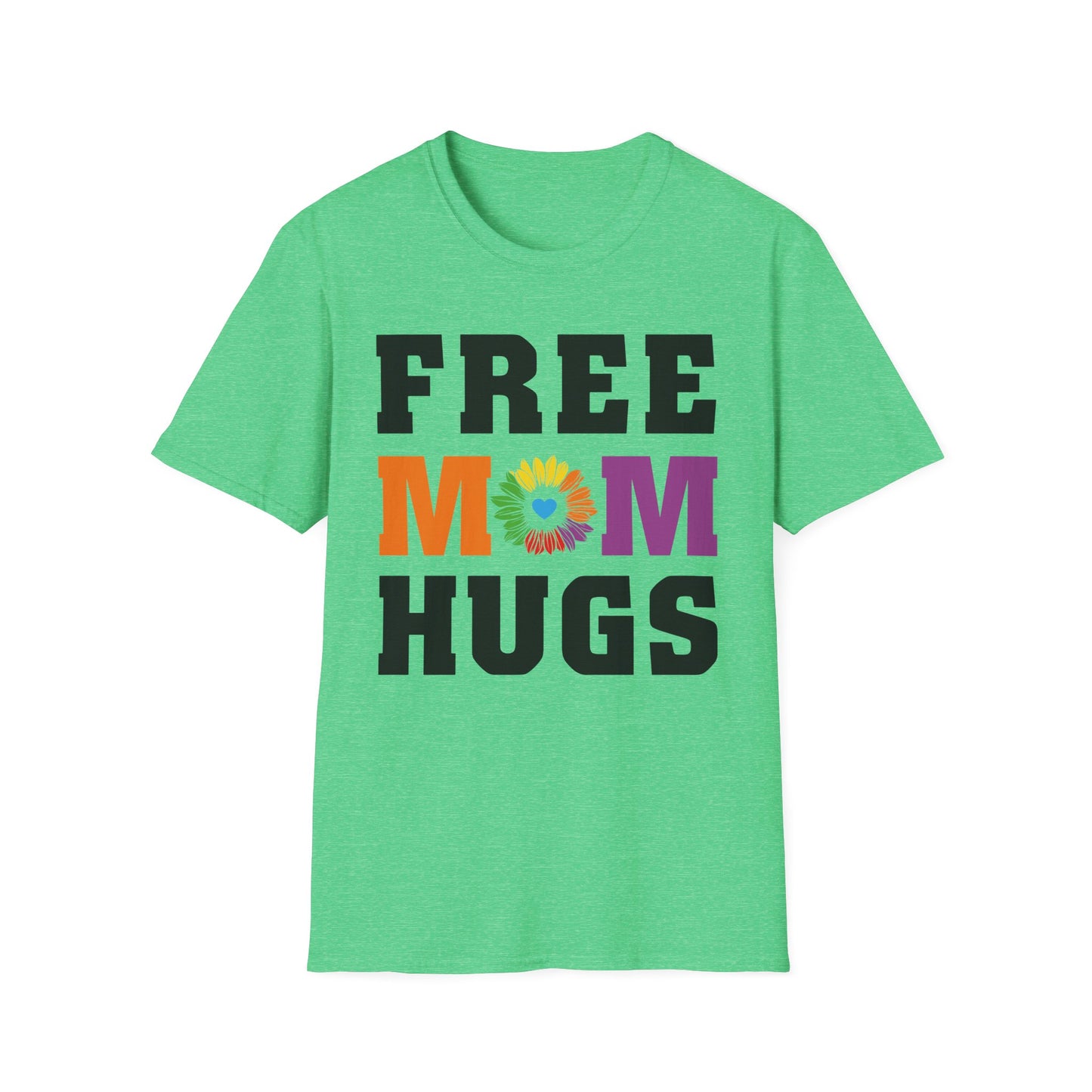 Free Mom Hugs Unisex Softstyle T-Shirt, Perfect for Mother's Day, Gift for Moms, Fun Family Gatherings, LGBTQ Support Tee, Summer [...]
