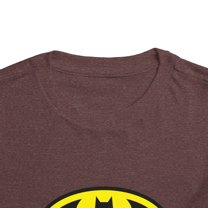 Batman Toddler Short Sleeve Tee - Superhero Shirt for Kids, Birthday Gift, Adventure Wear, Playtime Apparel, Comic Fan Clothing
