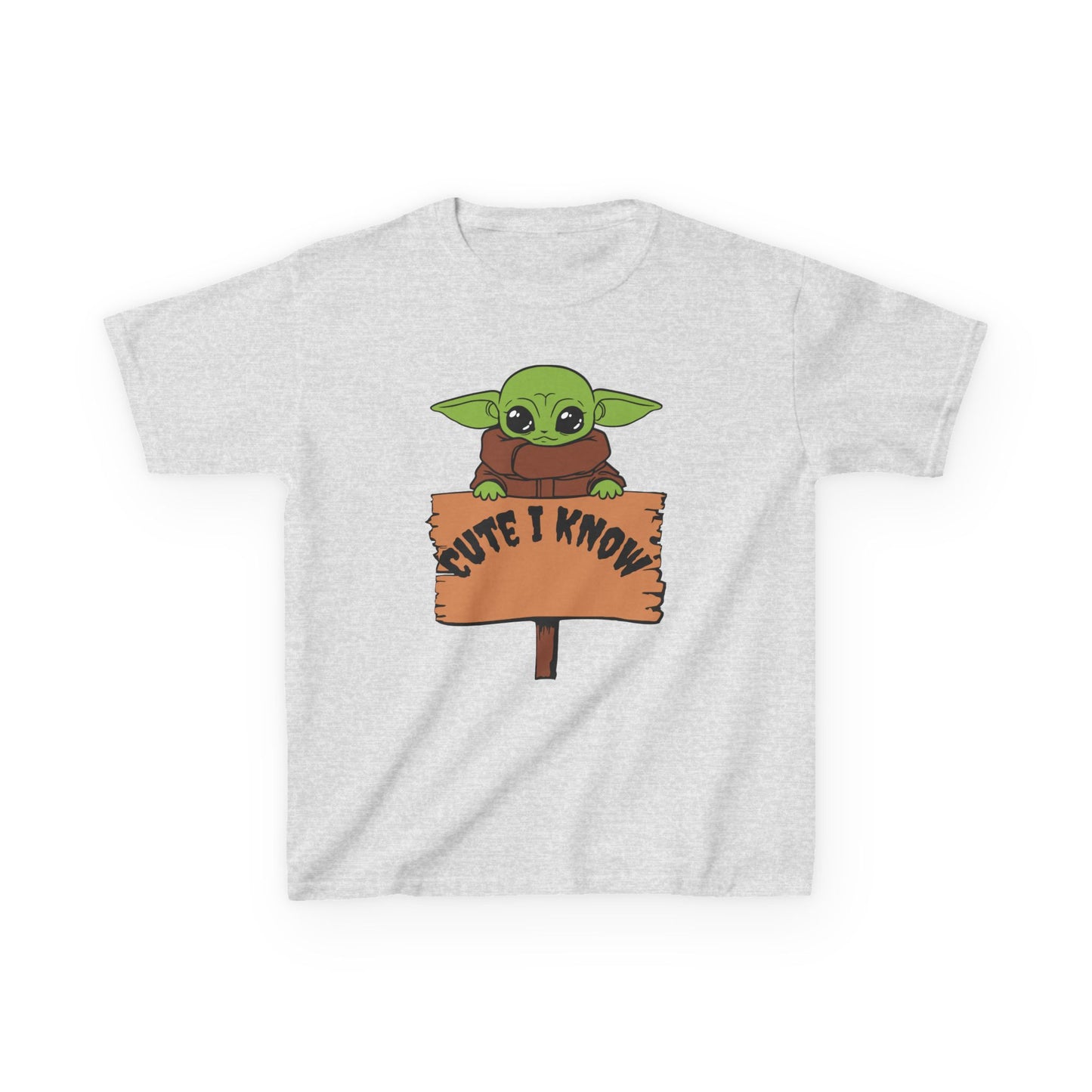 Cute Baby Alien Kids Tee - "Cute I Know" Design for Trendy Kids