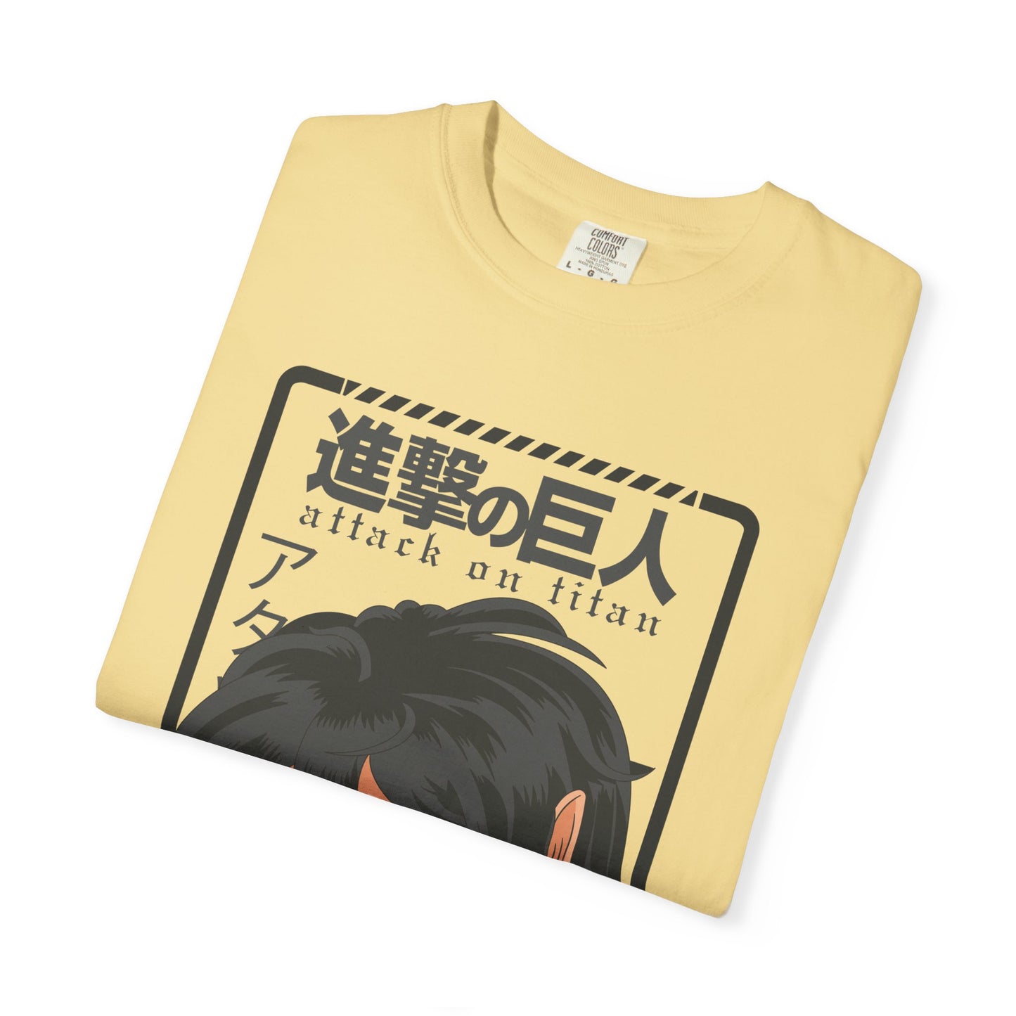 Anime Graphic T-Shirt, Attack on Titan Tee, Unisex Casual Shirt, Gift for Anime Fans, Streetwear Style