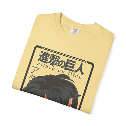 Anime Graphic T-Shirt, Attack on Titan Tee, Unisex Casual Shirt, Gift for Anime Fans, Streetwear Style