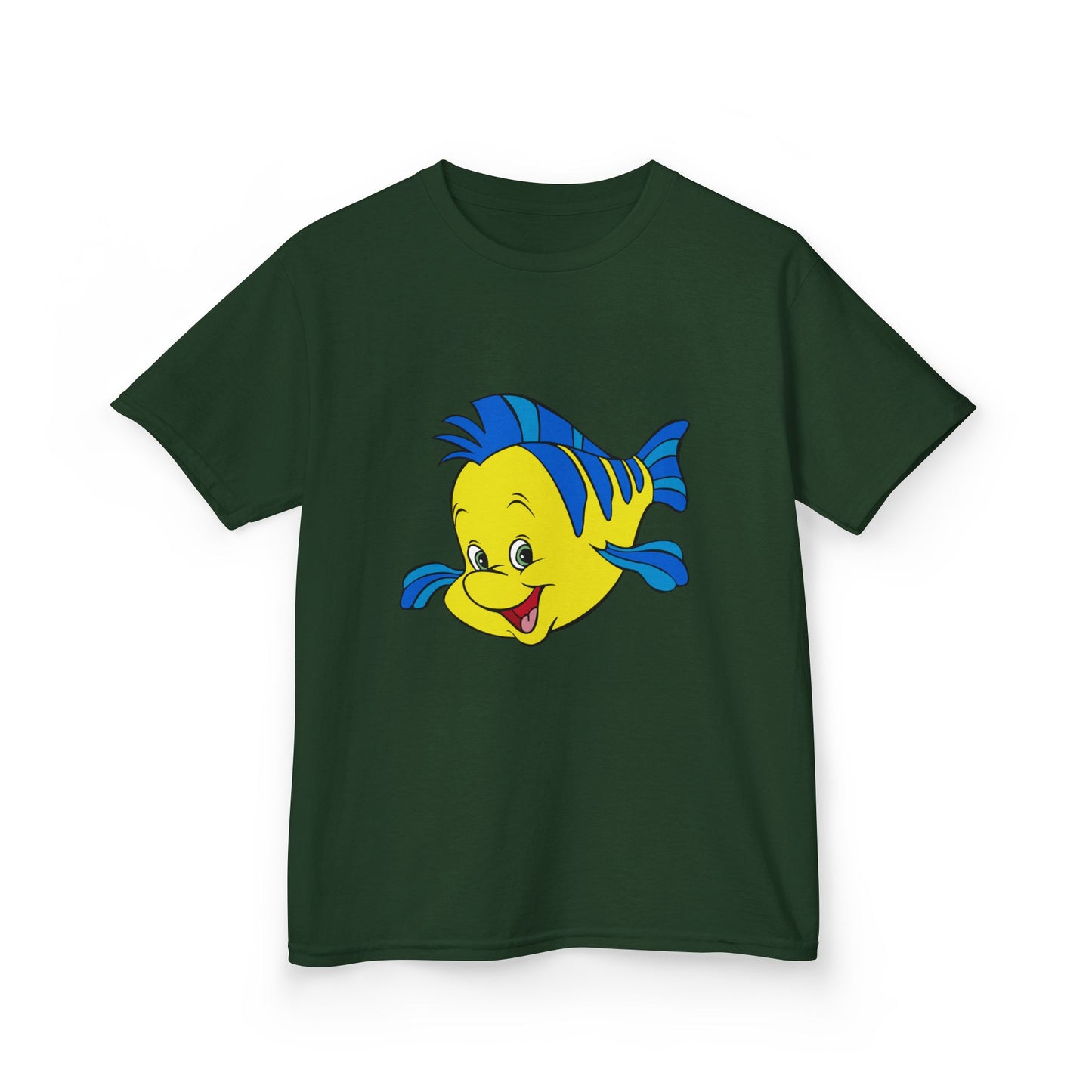 Kids Cartoon Fish Tee - Fun Summer T-Shirt, Gift for Birthday, Beach Day, Family Outings, Vacation Wear