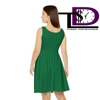 Chic Women's Skater Dress - Perfect for Queens, Casual Party Dress, Summer Outfits, Birthday Gift, Trendy Women's Fashion