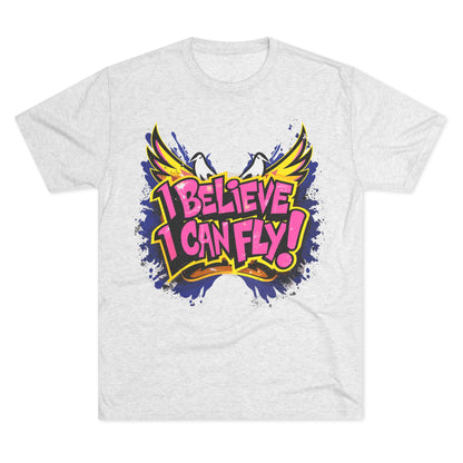 Inspirational Crew Tee - "I Believe I Can Fly" T-Shirt, Motivational Graphic Tee, Unisex Inspirational Wear, Gift for Dreamers, [...]