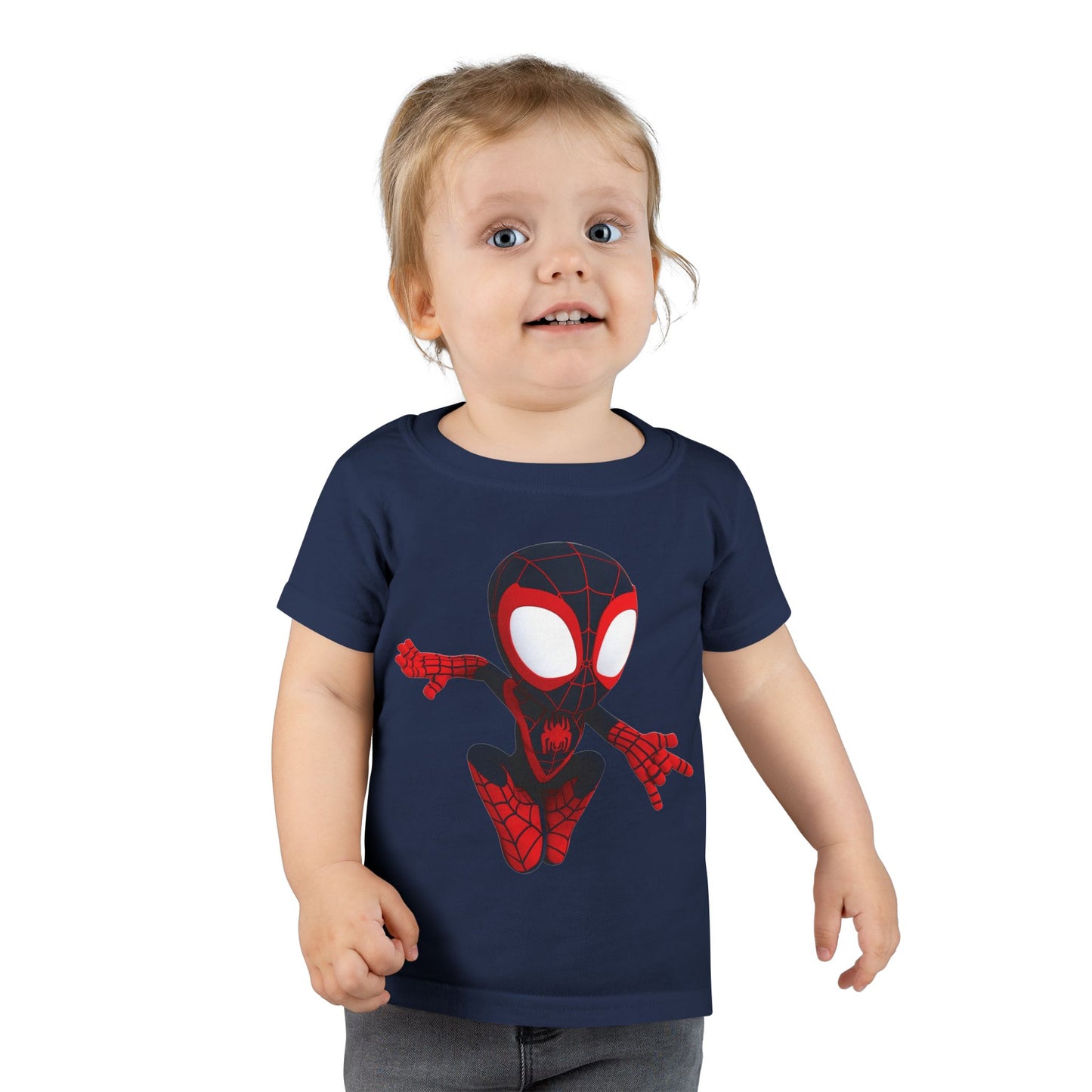 Cute Spider Hero Toddler T-Shirt - Perfect for Playtime and Adventures