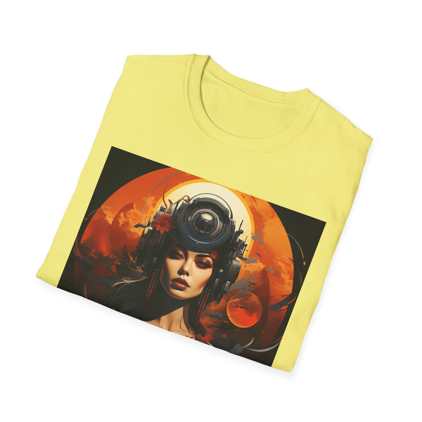 Mystical Goddess Graphic Unisex Softstyle T-Shirt