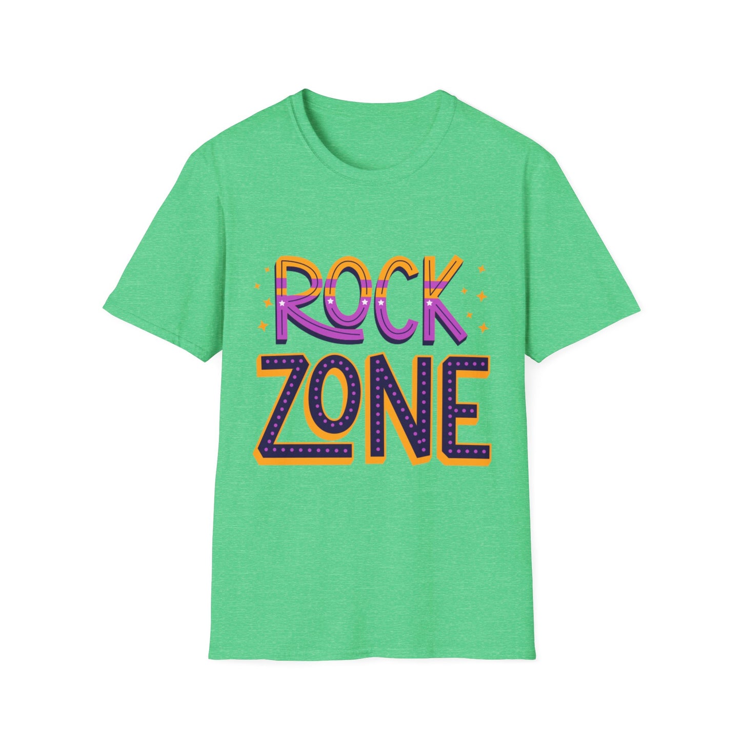 Rock Zone Unisex Softstyle T-Shirt, Music Lover Tee, Concert Outfit, Festival Wear, Birthday Gift, Casual Style
