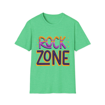 Rock Zone Unisex Softstyle T-Shirt, Music Lover Tee, Concert Outfit, Festival Wear, Birthday Gift, Casual Style