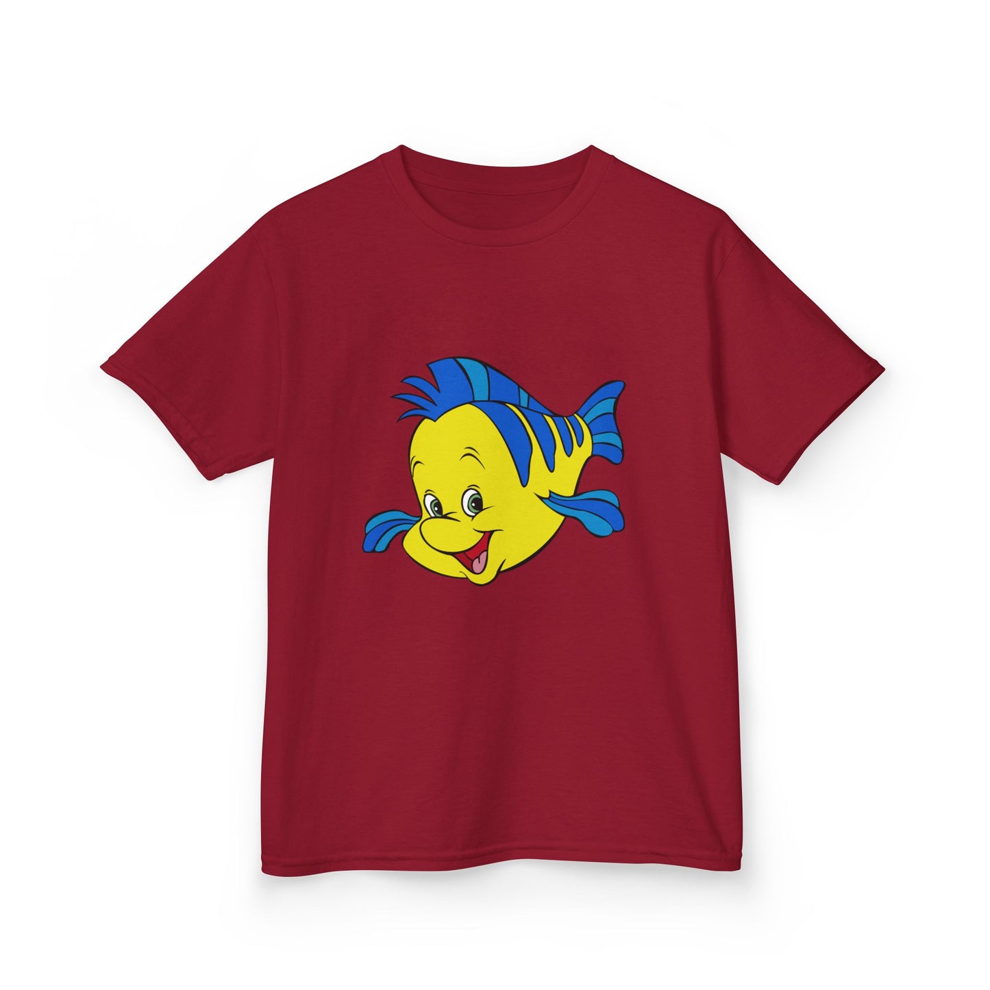 Kids Cartoon Fish Tee - Fun Summer T-Shirt, Gift for Birthday, Beach Day, Family Outings, Vacation Wear