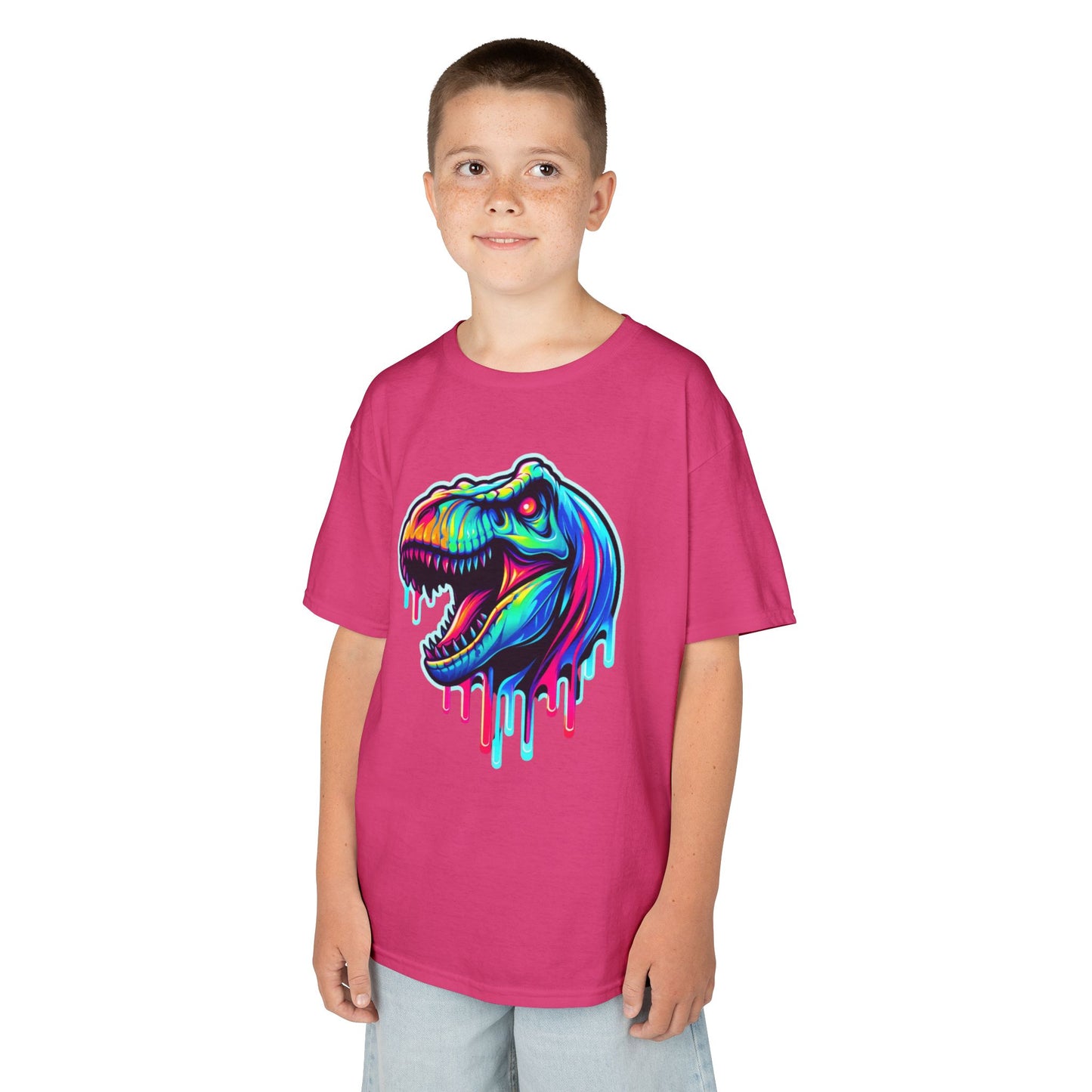 Colorful Dinosaur Kids Tee - Fun for Parties & Everyday Adventures