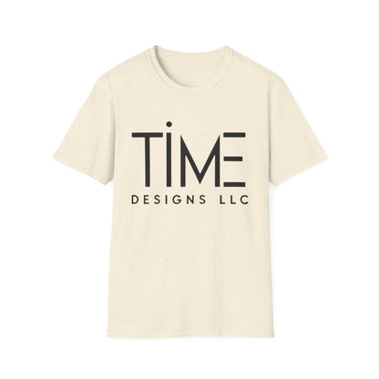 Minimalist Time Design Unisex T-Shirt, Casual Wear, Gift for Him/Her, Everyday Style, Graphic Tee, Modern Apparel