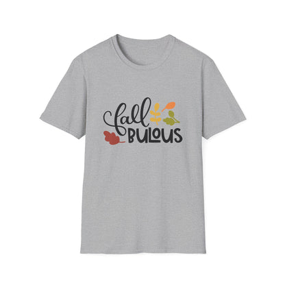 Fall Bulous Unisex Softstyle T-Shirt - Cozy Autumn Tee, Perfect for Thanksgiving, Fall Parties, Gift for Her, Seasonal Fashion