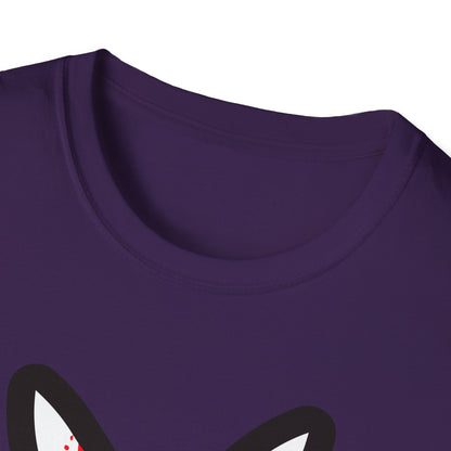 Slayboy Graphic Tee, Unisex Softstyle T-Shirt for Horror Fans, Cosplay Outfit, Halloween Costume, Casual Streetwear