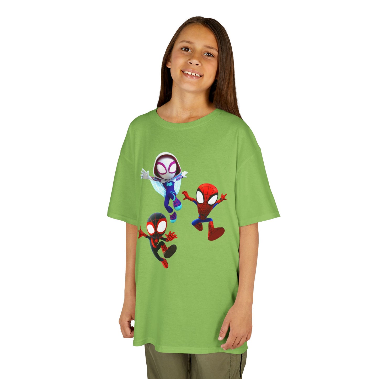 Kids Spider-Man Adventure Tee - Fun and Cozy Cotton T-Shirt for Young Superhero Fans
