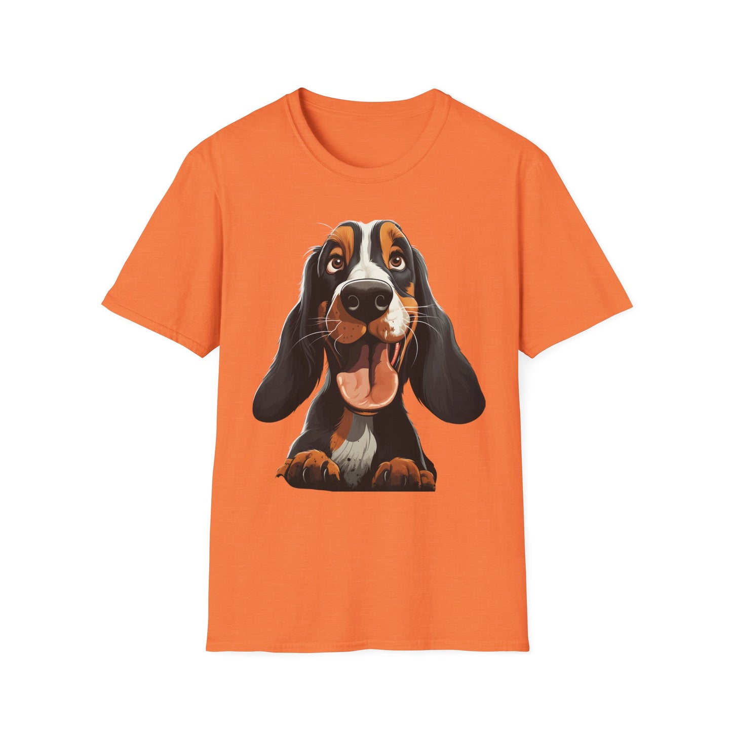Cute Dog Graphic Unisex Softstyle T-Shirt - Perfect for Pet Lovers