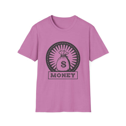 Money Bag Graphic Unisex T-Shirt - Perfect for Hustlers and Entrepreneurs