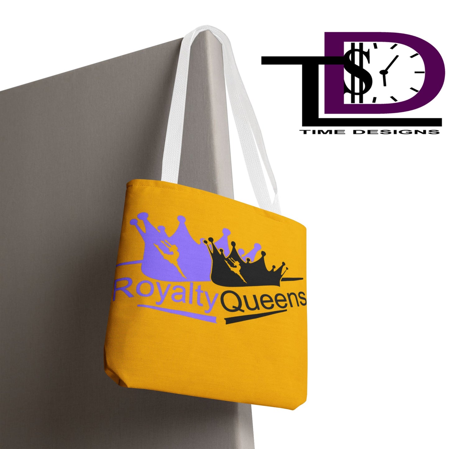 Royalty Queens Tote Bag - Bold AOP Design, Perfect for Everyday Use, Gifts for Queens, Princess Gifts, Stylish Eco-Friendly Bag
