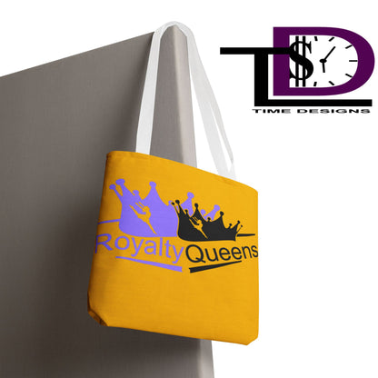 Royalty Queens Tote Bag - Bold AOP Design, Perfect for Everyday Use, Gifts for Queens, Princess Gifts, Stylish Eco-Friendly Bag