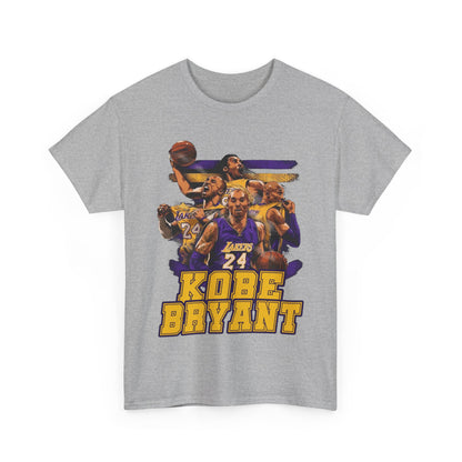 Kobe Bryant Tribute Unisex Heavy Cotton Tee - Basketball Legend Shirt