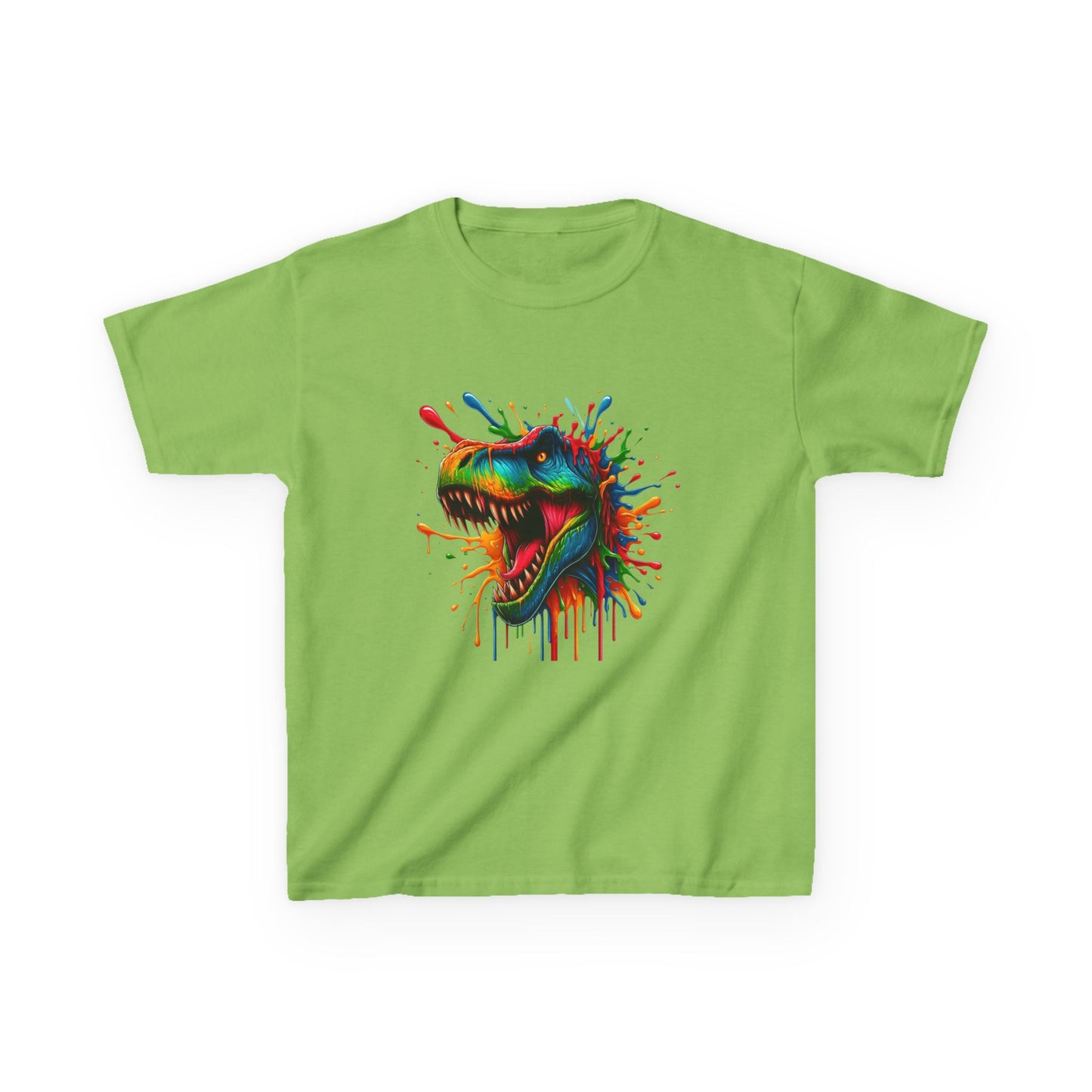 Colorful Dinosaur Kids Heavy Cotton™ Tee