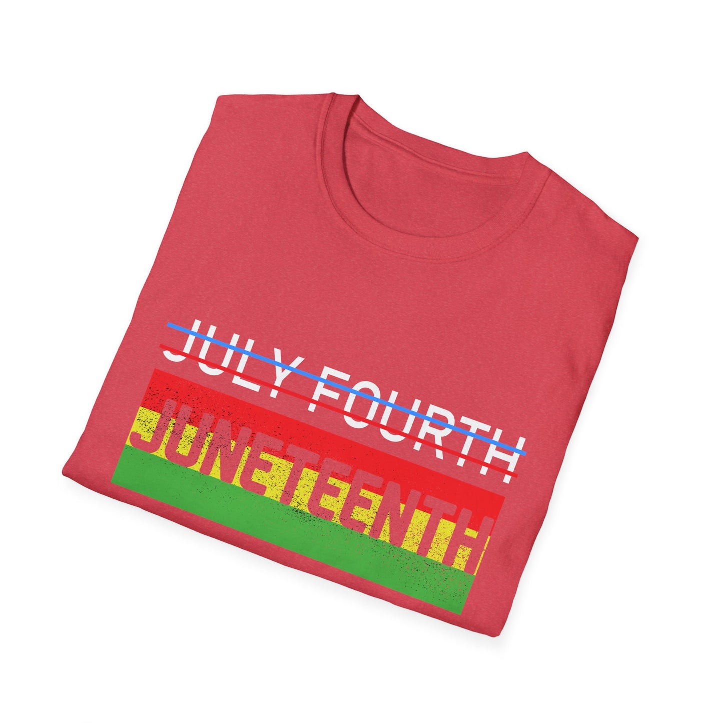 Juneteenth and July Fourth Celebration T-Shirt, Unisex Tee for Summer, Events, Independence Day, African American Heritage