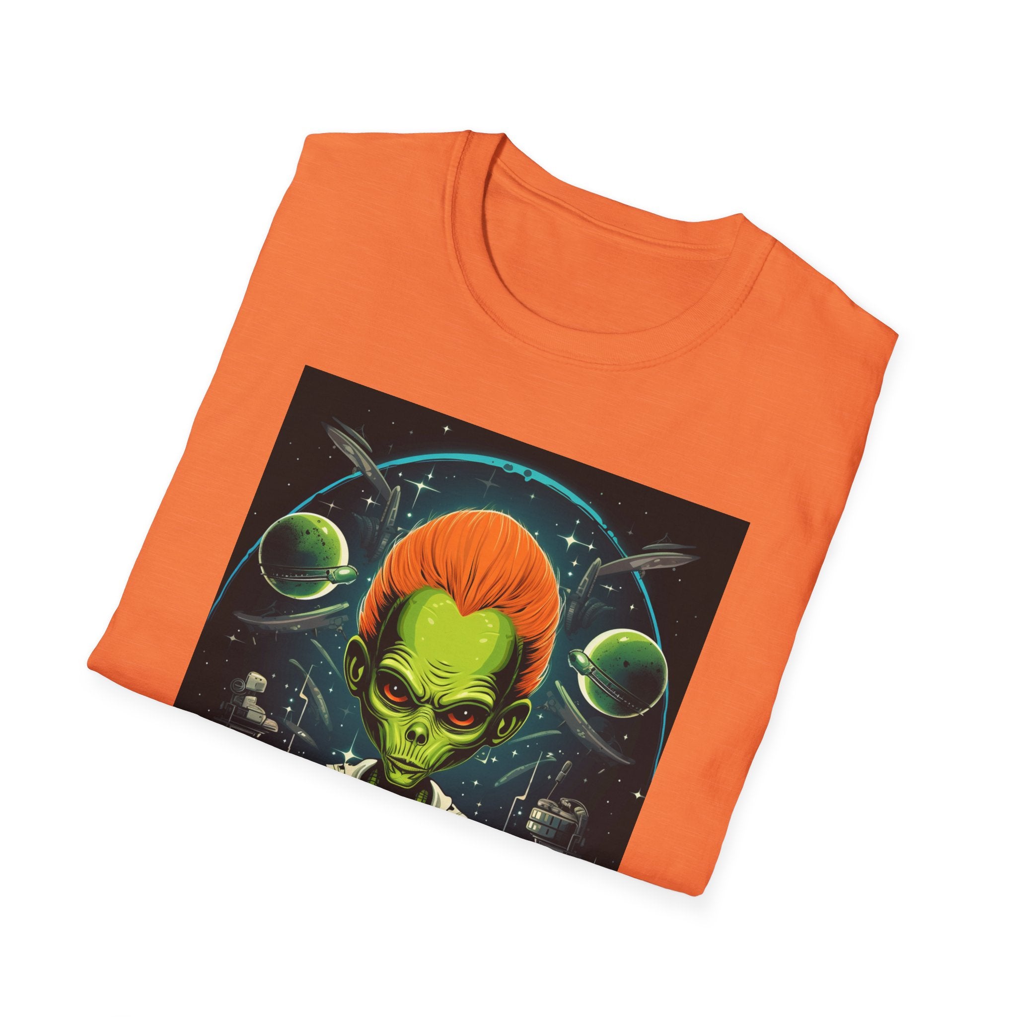 Alien Galaxy Unisex T-Shirt - Cosmic Art Design