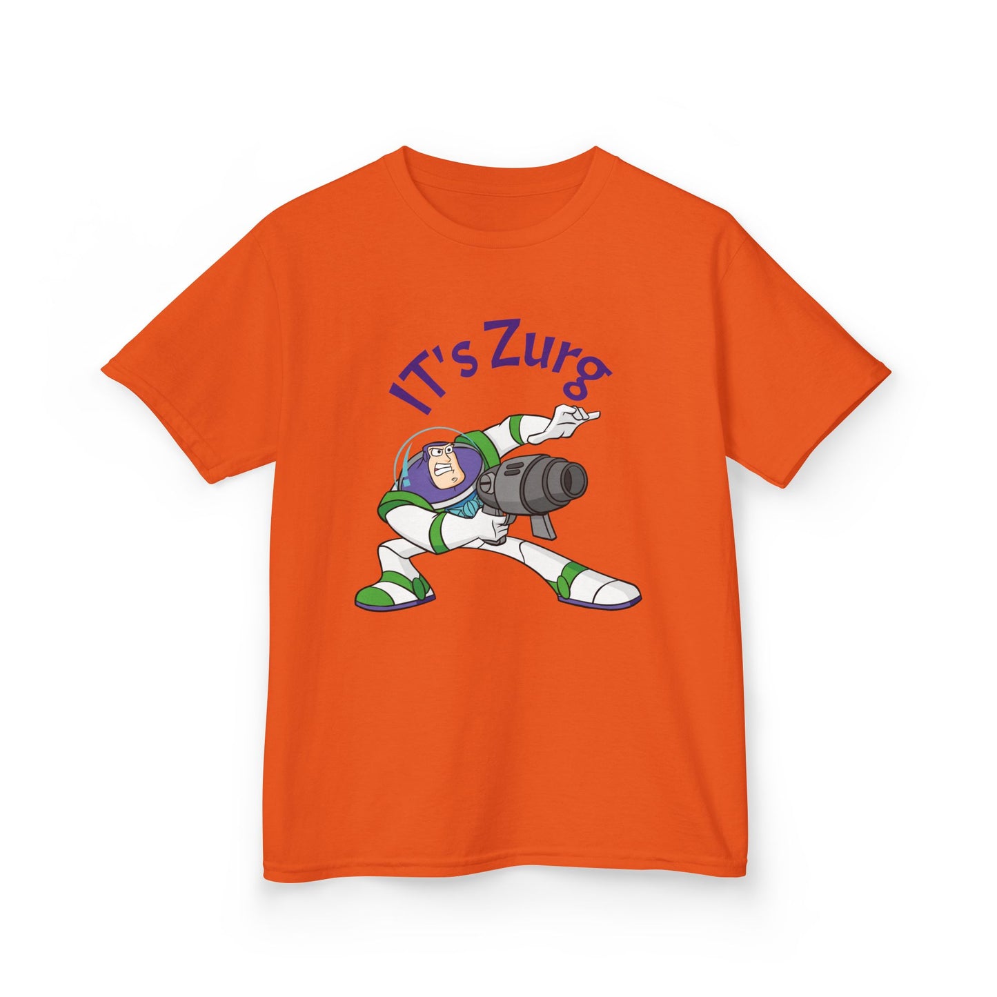 Kids Buzz Lightyear Tee - 'It's Zorg' Fun Cotton T-Shirt