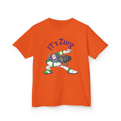 Kids Buzz Lightyear Tee - 'It's Zorg' Fun Cotton T-Shirt