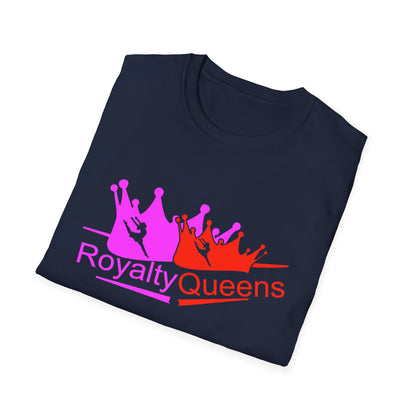 Royalty Queens T-Shirt - Celebrate Your Inner Queen, Unisex Softstyle Tee, Ideal for Birthdays, Pride Events, Feminist Gatherings, [...]