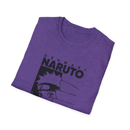 Naruto Unisex Softstyle T-Shirt - Fun Anime Graphic Tee for Fans