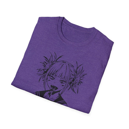 Cute Anime Character Unisex Softstyle T-Shirt - Perfect for Fans and Casual Wear